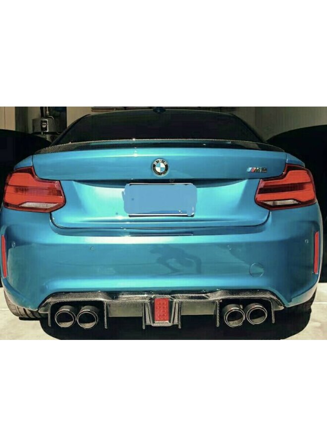 Diffuseur DTM Carbone BMW F87 M2