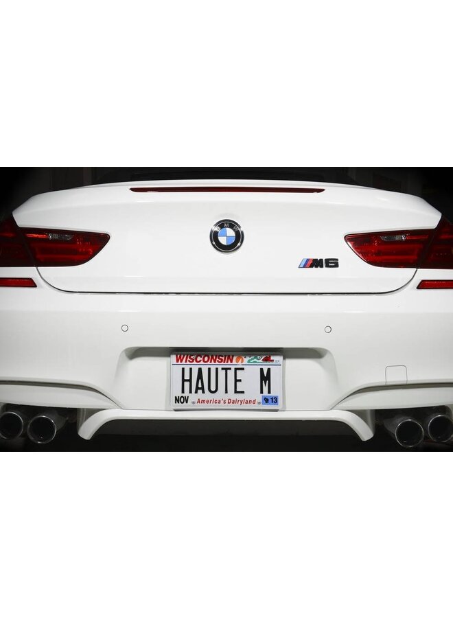 Zwart M6 embleem