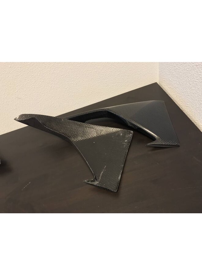 Cache pare-chocs avant carbone BMW F87 M2