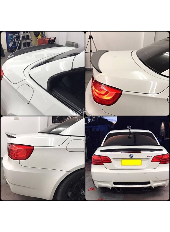 Spoiler de desempenho em carbono E93 Cabriolet