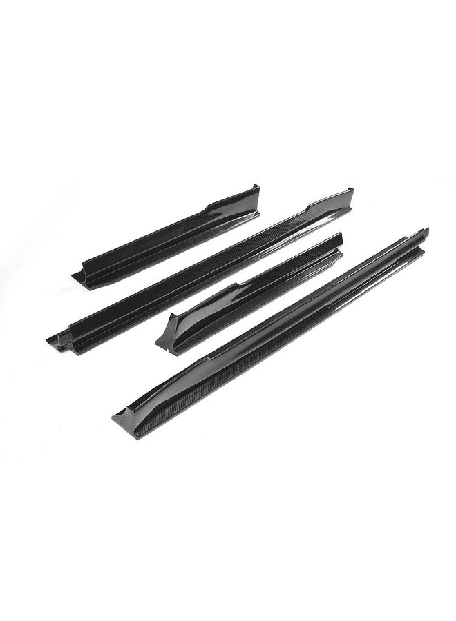 Extensions de jupes latérales en carbone Tesla Model S