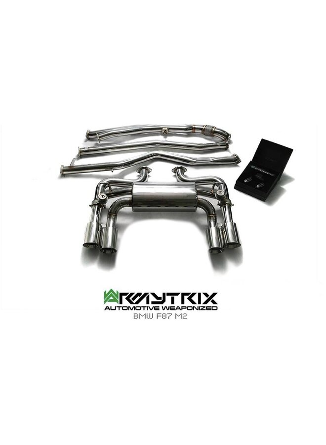 Sistema di scarico BMW M2 Armytrix