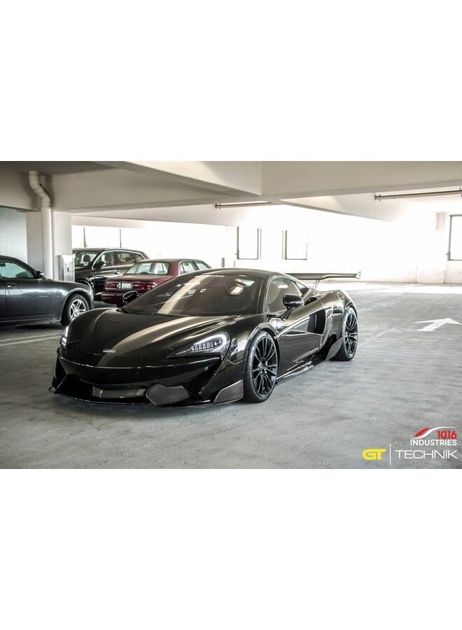 Extensions de jupe latérale en carbone 1016 Industries