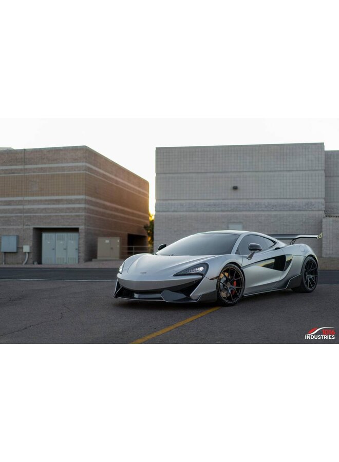 Divisor de labio delantero de carbono 1016 Industries