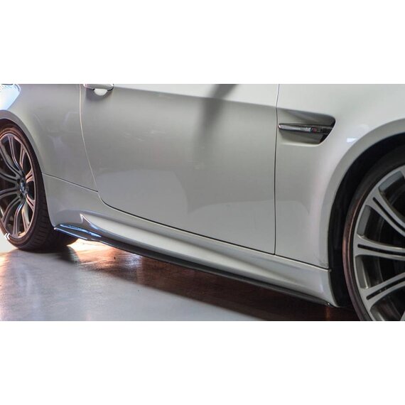 Carbon side skirt extensions BMW E92 E93 M3