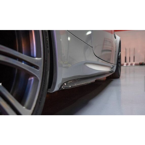 Carbon side skirt extensions BMW E92 E93 M3