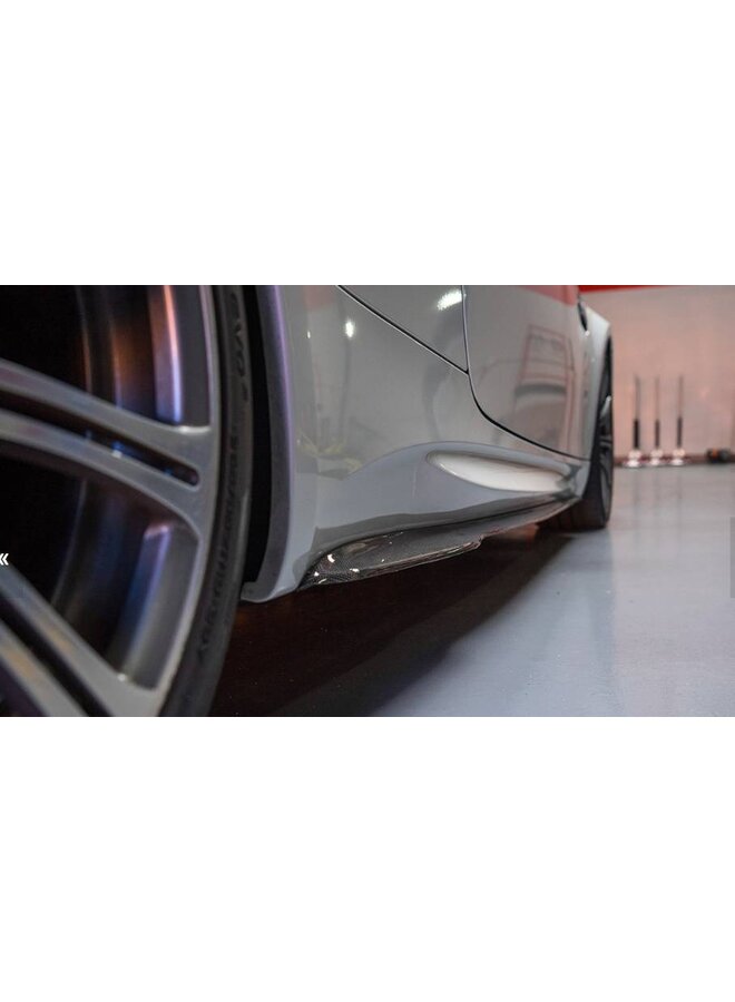 Carbon side skirt extensions E92/ E93 M3