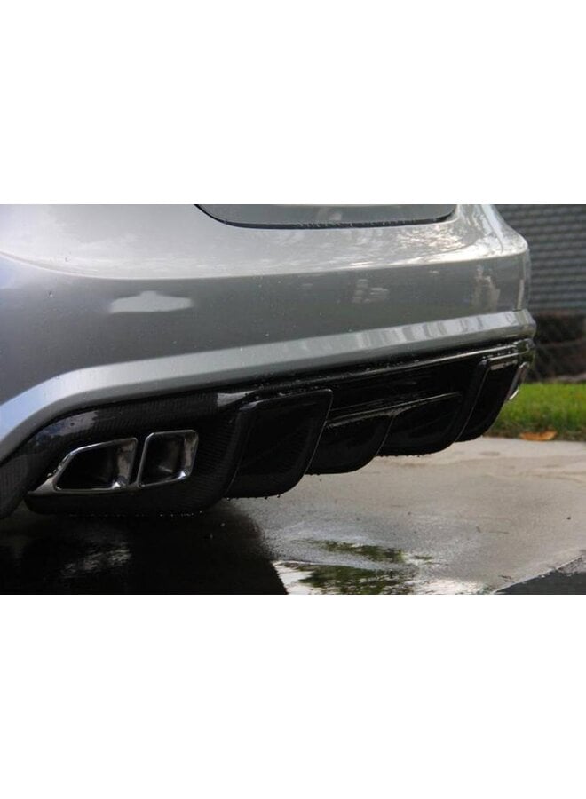 Mercedes W218 CLS 63 AMG Carbon diffuser