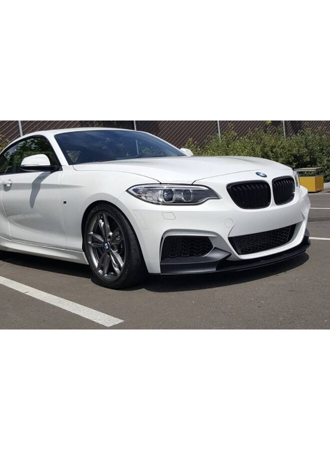 Performance front lip splitter BMW F22 F23 2 series