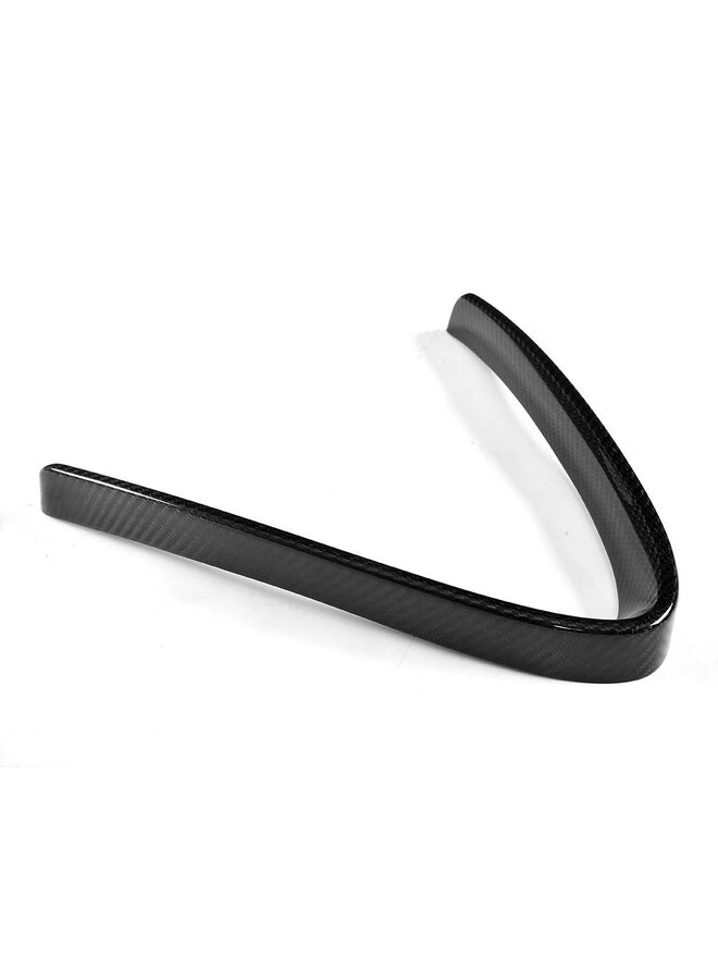 Carbon bumper cover