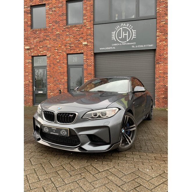 Lábio dianteiro estilo Carbon Competition BMW F87 M2