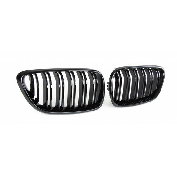 Hochglänzende schwarze Grillnieren BMW 2er F22 F23