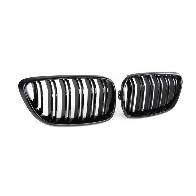 Hochglänzende schwarze Grillnieren BMW 2er F22 F23