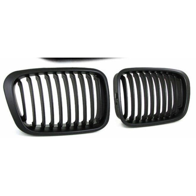 zwarte grill BMW E46