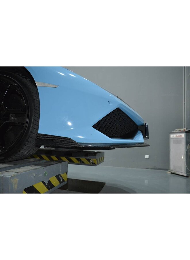 Carbon splitter front lip Lamborghini Huracan