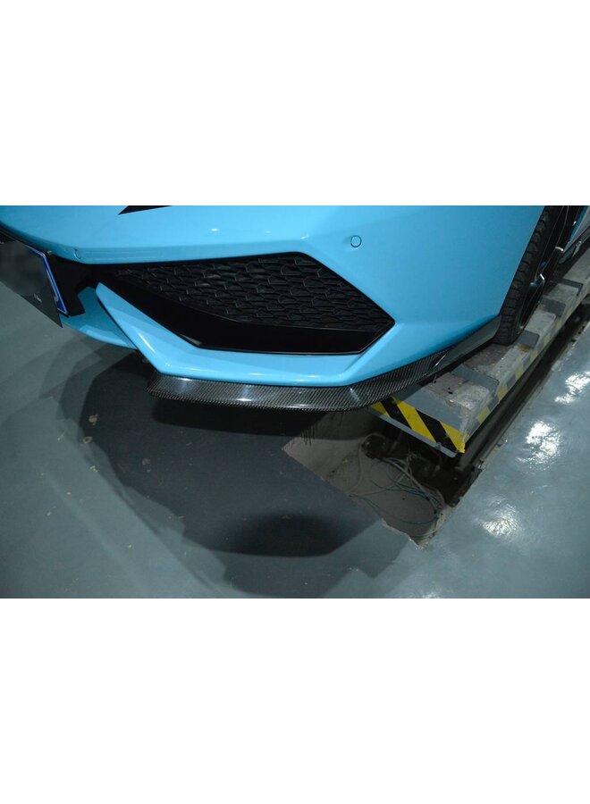 Carbon splitter front lip Lamborghini Huracan