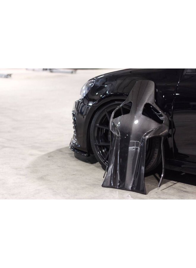 Carbon Recaro CS Stoel covers