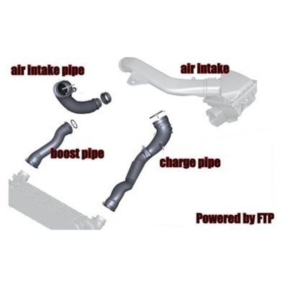 BMW Air intake pipe N55 F2x F3x
