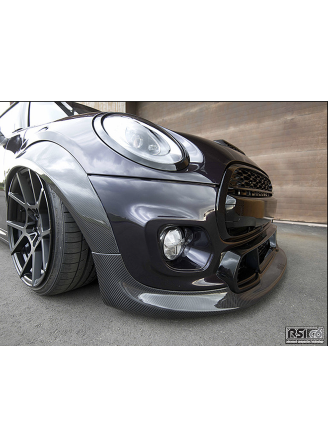 RsiC6 F56 front lip splitter