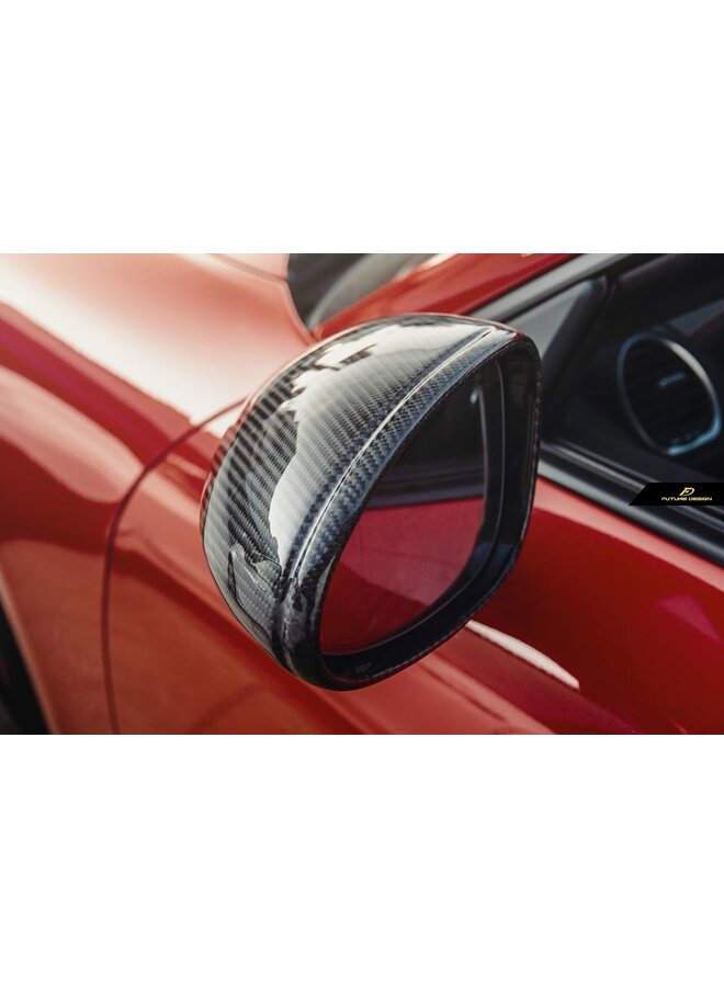 Carbon mirror covers Porsche Cayman Boxster 718