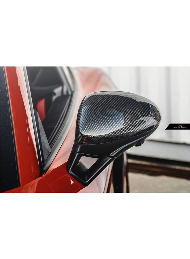 Carbon-Spiegelabdeckungen Porsche Cayman Boxster 718