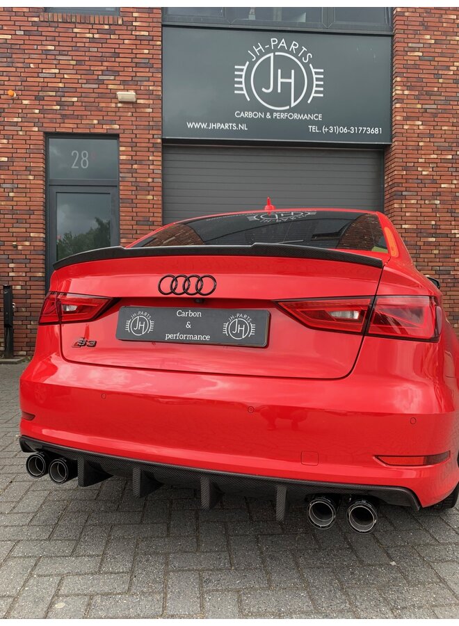 Carbon-Heckspoiler Audi A3 S3 RS3 8VA