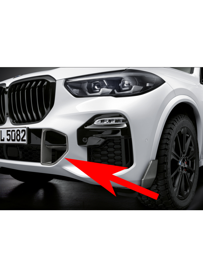 Prise d'air carbone BMW X5 G05 Performance