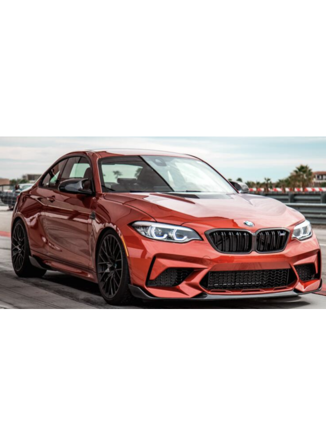 Carbon P style front lip BMW F87 M2 Competition