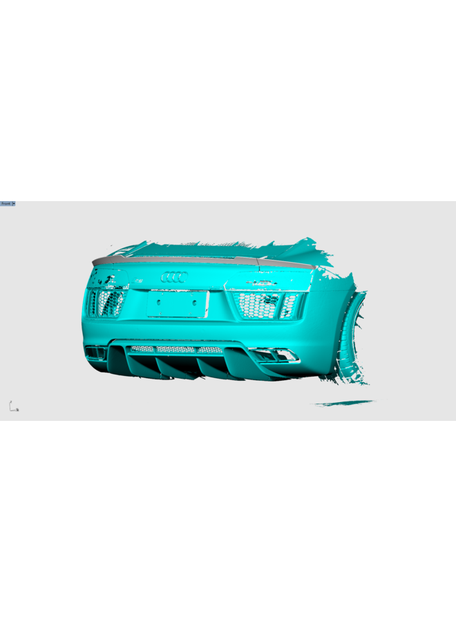 Lèvre de spoiler carbone Audi R8 V10 (Plus)