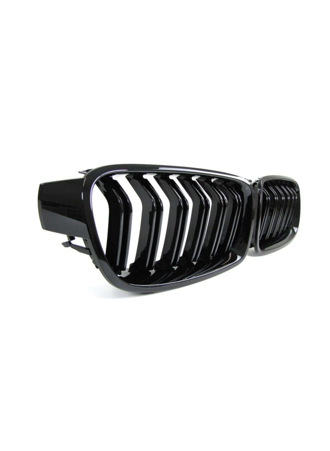 High-gloss black double-bar grill BMW F30 F31