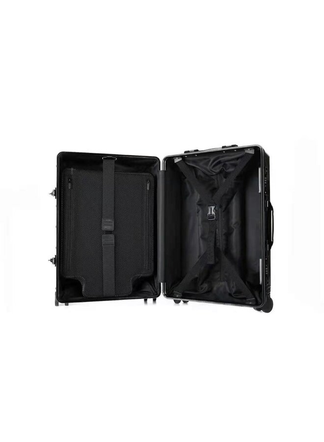 Carbon hand luggage travel trolley