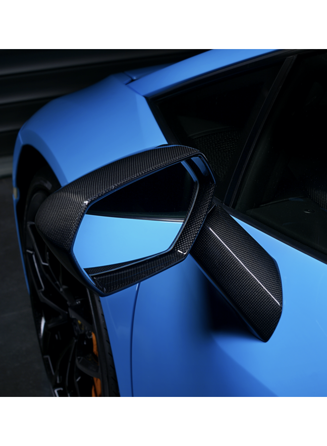 Capa de espelho de carbono Lamborghini Huracan