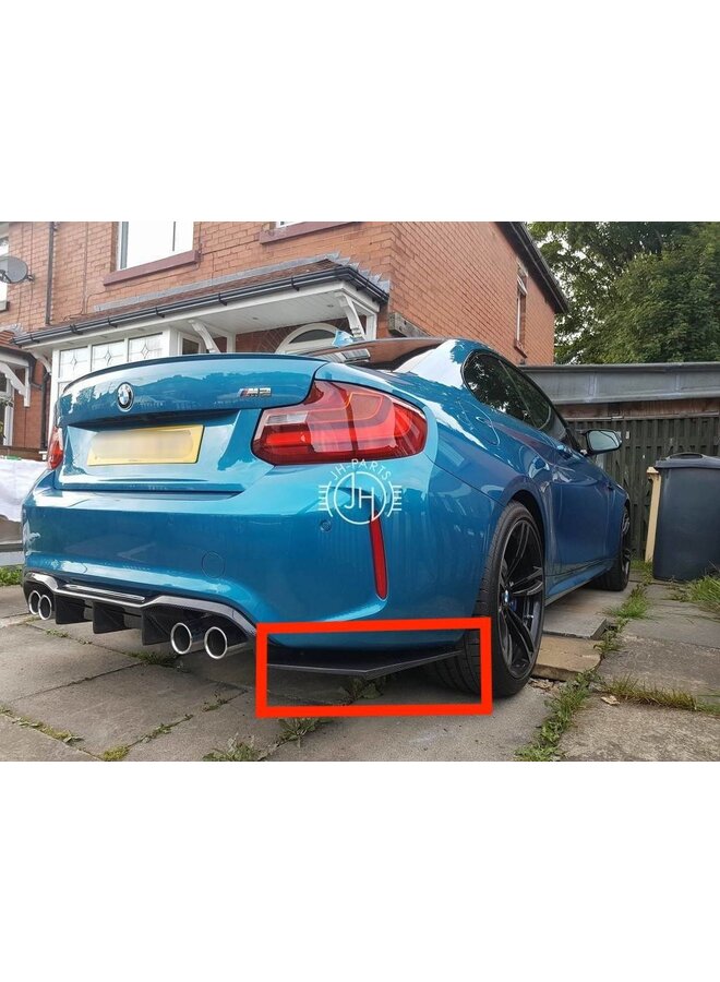 Divisor de pára-choques em carbono BMW F87 M2 M2 Competition