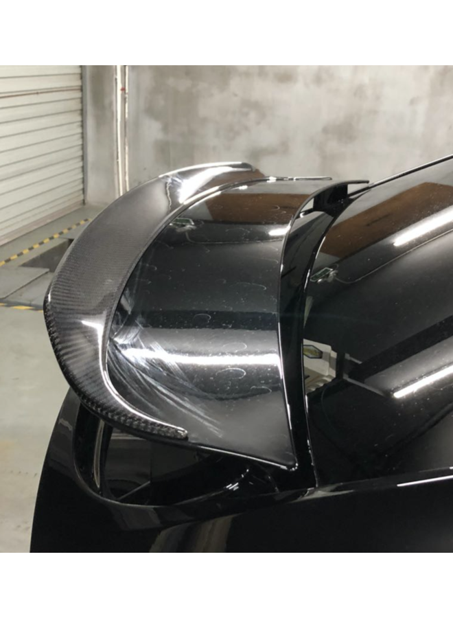 Labbro spoiler bagagliaio in carbonio Tesla Model X