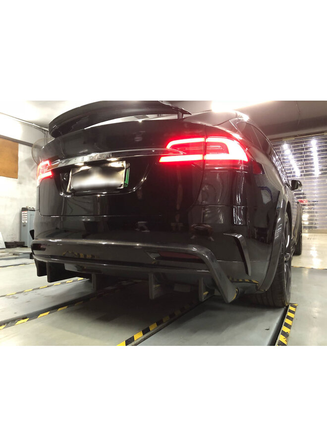 Carbon diffuser Tesla Model X