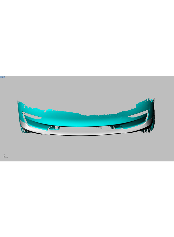 Carbon front lip splitter Tesla Model 3