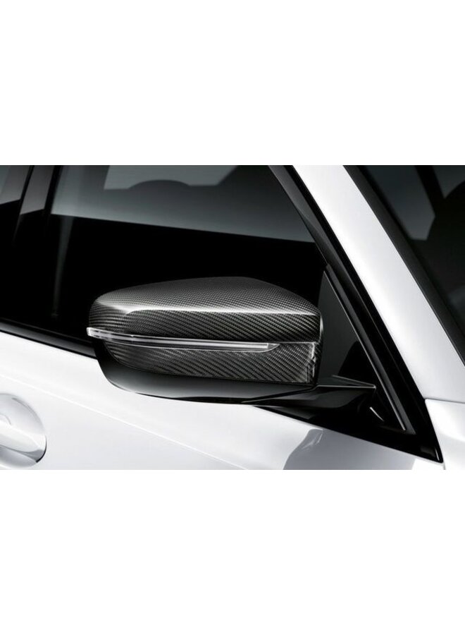 Coques Rétroviseurs Aspect Carbone Pour VW Tiguan MK2 (2017-2020) - Lot De 2 - En ABS Résistant