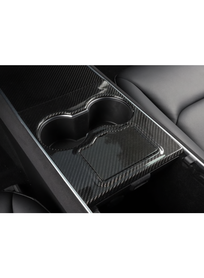 Garniture intérieure carbone Tesla Model 3
