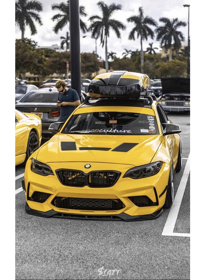 Lábio dianteiro Carbon V Style F87 m2 Competition