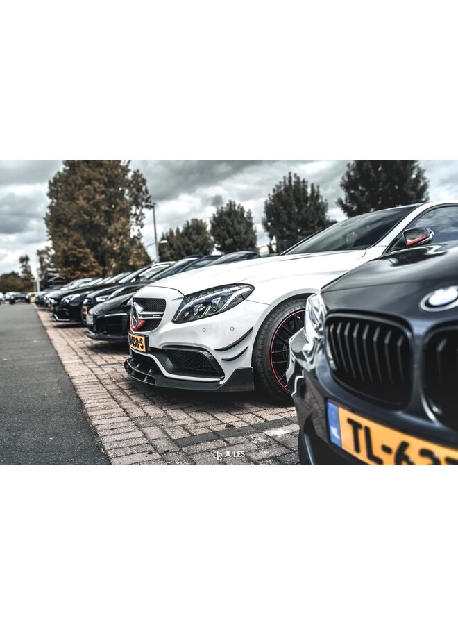 Carbon Mercedes W205 C63 & C63 S AMG front lip