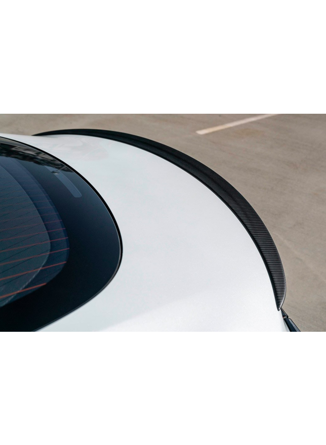 Spoiler de desempenho de carbono Tesla Modelo 3