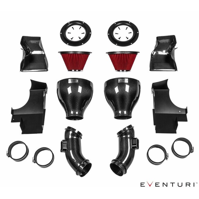 Eventuri BMW F06 / F12 / F13 M6 (S63) Entrada de carbono