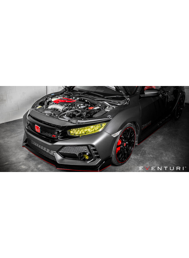 Entrada de aire de carbono Eventuri Honda FK8 Civic Type R