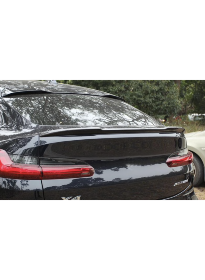 Carbon trunk spoiler lip BMW G02 X4 F98 X4M