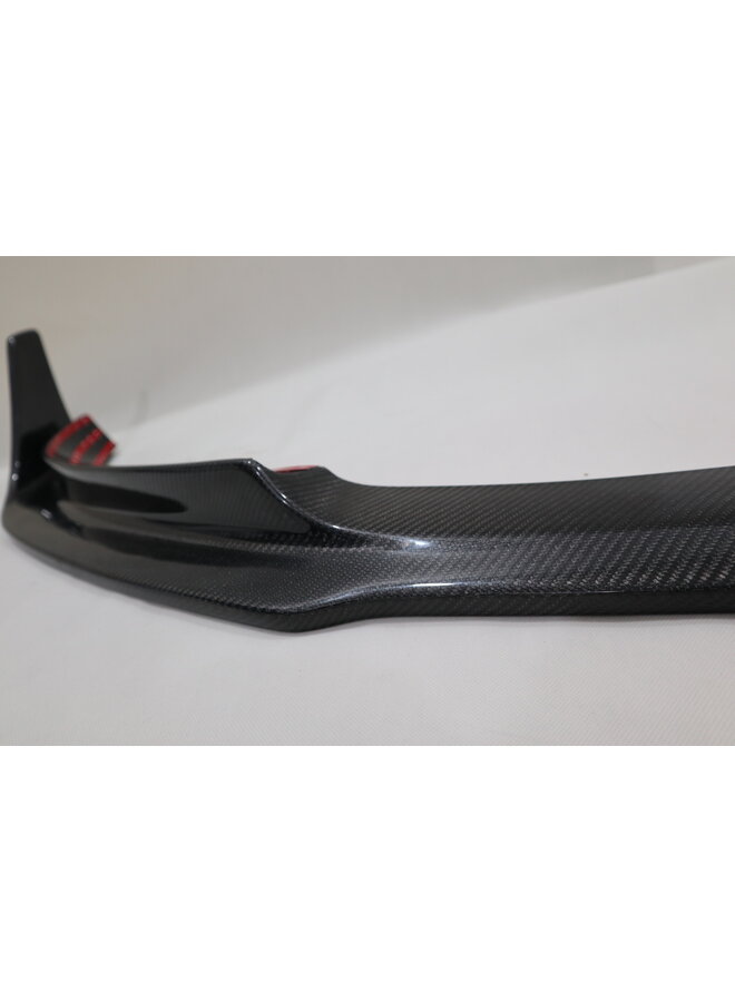 Carbon front lip splitter Tesla Model 3