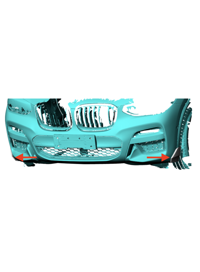 Divisor de carbono BMW X3 G01