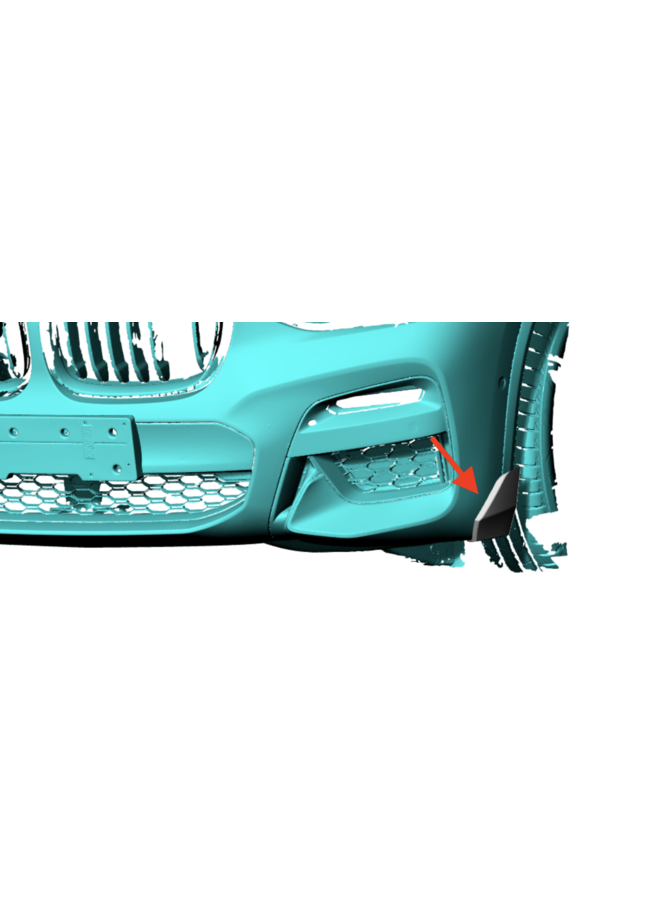 Divisor de carbono BMW X3 G01