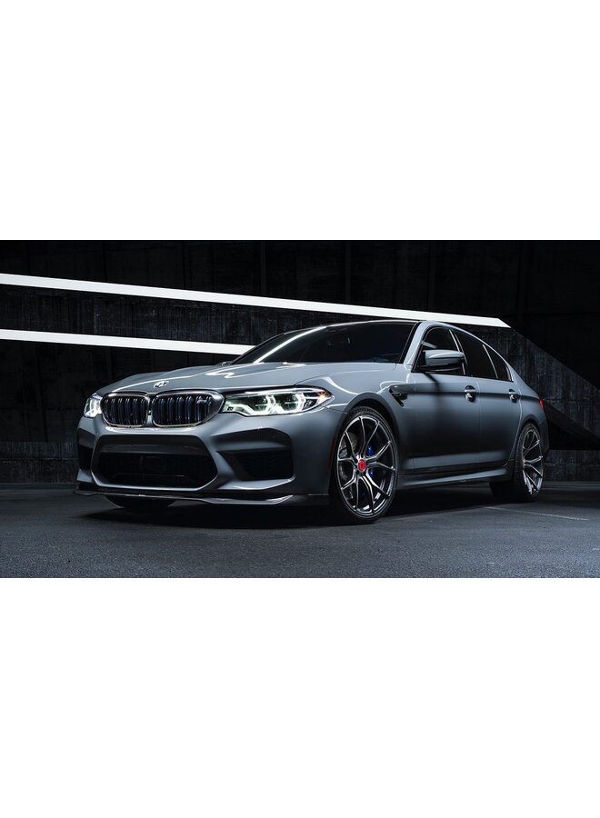 Divisor de lábios dianteiro em carbono BMW F90 M5 Vorsteiner