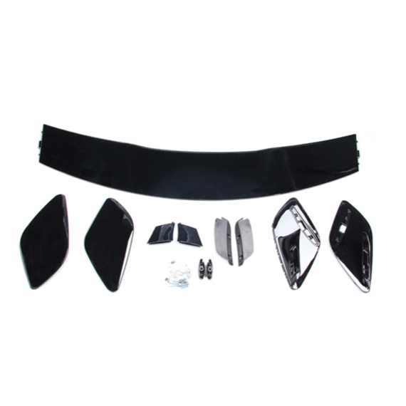 Glänzend schwarzer Dachspoiler Mercedes Benz A-Klasse W177