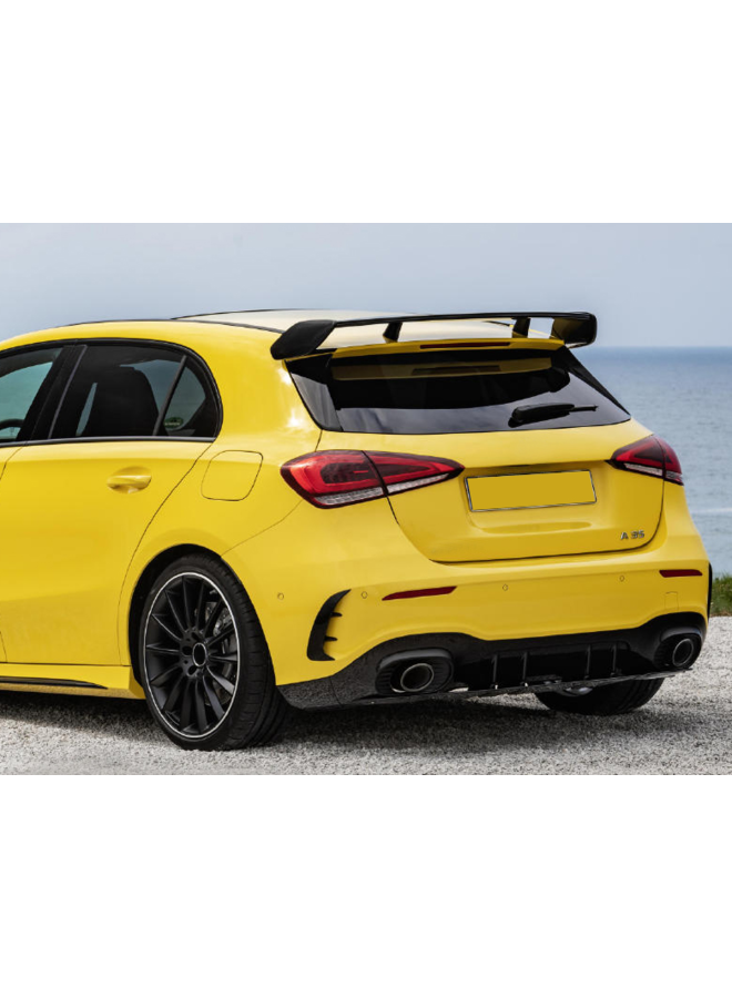 Mercedes W177 A-klasse Glans zwarte dak spoiler